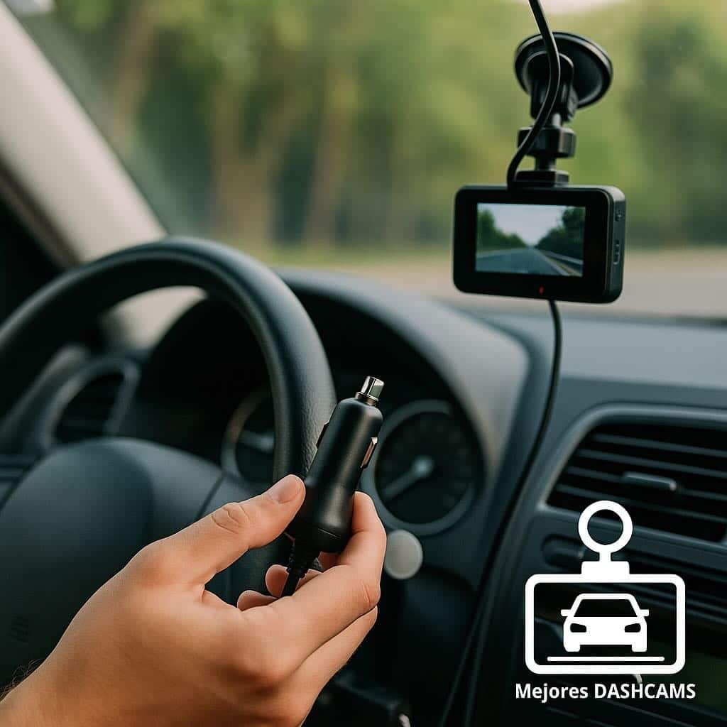 Alimentación de tu dashcam