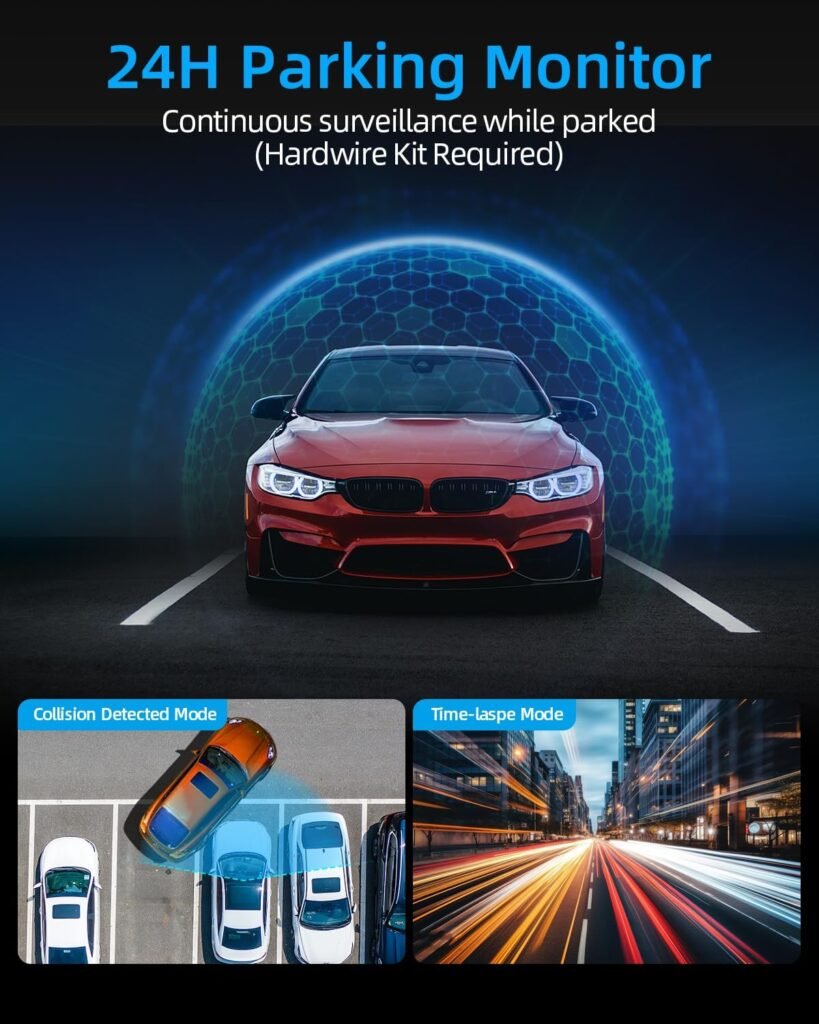 Especificaciones de dashcam WeBeqer