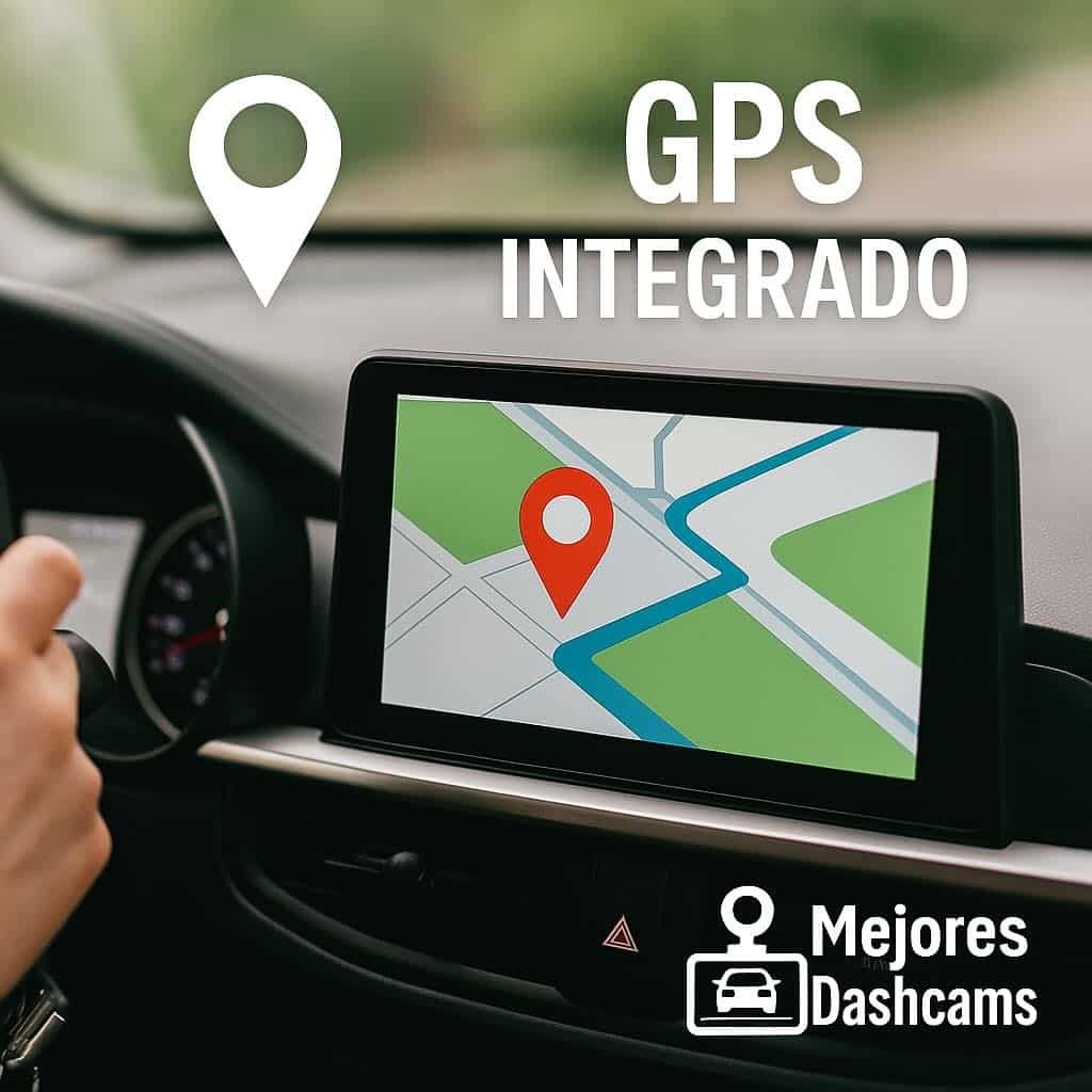 GPS intergrado en tu dashcam
