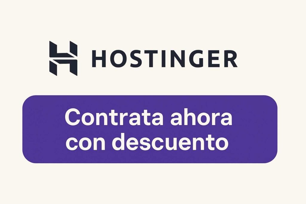 Contratar Hostinger con descuento afiliado