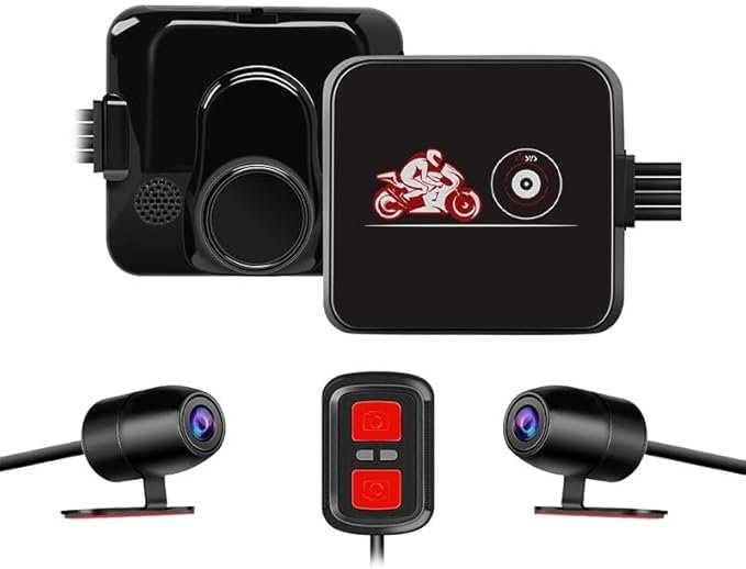 VSYSTO Motocicleta Dash CAM D6RL